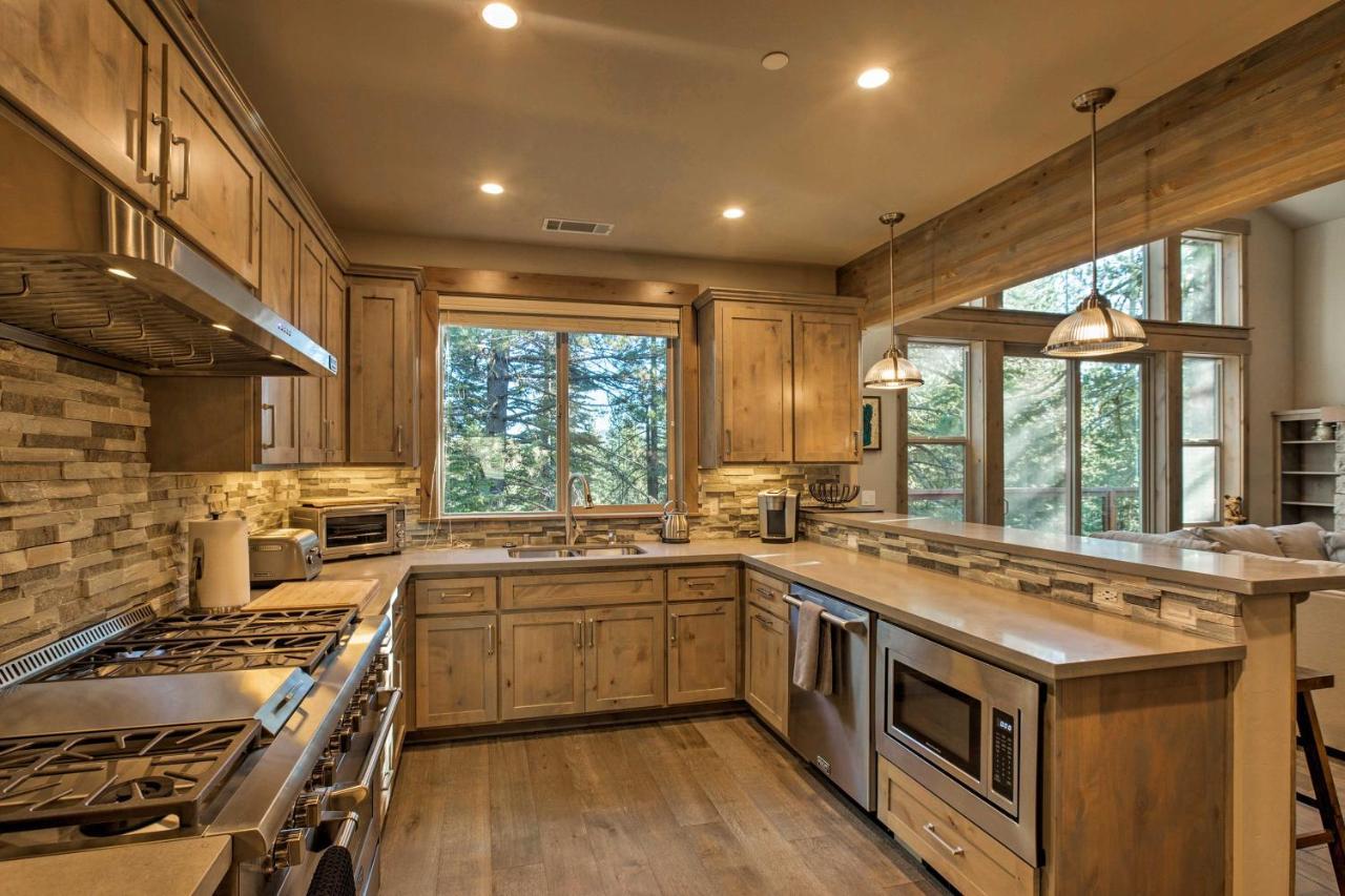 Saint Bernard - Luxurious Upscale Comfy Mountain Retreat Hot Tub Gas Bbq With Level 2 Ev Connection Villa Truckee Esterno foto